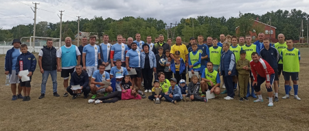 Дружеский матч по футболу памяти Романа Кочергина.