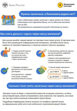 Нужны наличные, а банкомата рядом нет?