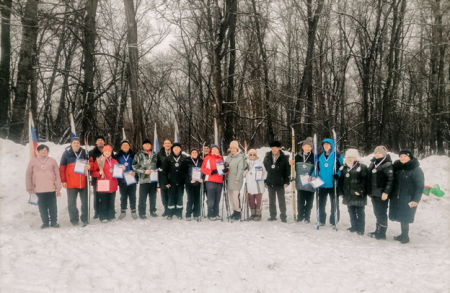 Лыжные гонки среди участников старшего поколения "Не стареют душой ветераны!"