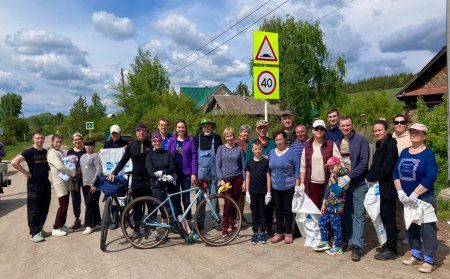 Субботник в водоохранной зоне озера Духовое